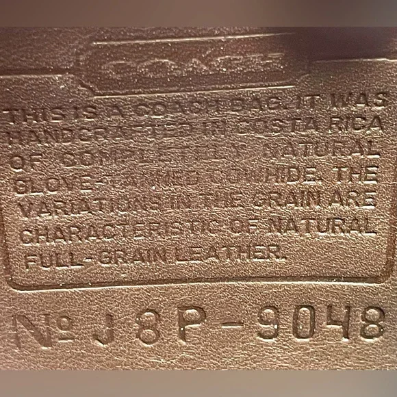 Rare Vintage Mahogany Coach Disco Crossbody Near Mint PRICE FIRM NWOT - Picture 5 of 16